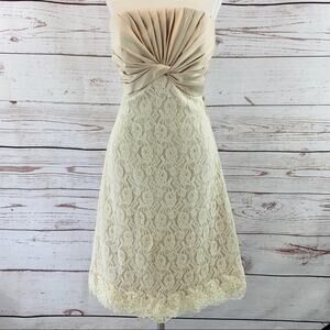 Jordan Fashions Cashmere rhinestone buttons lace